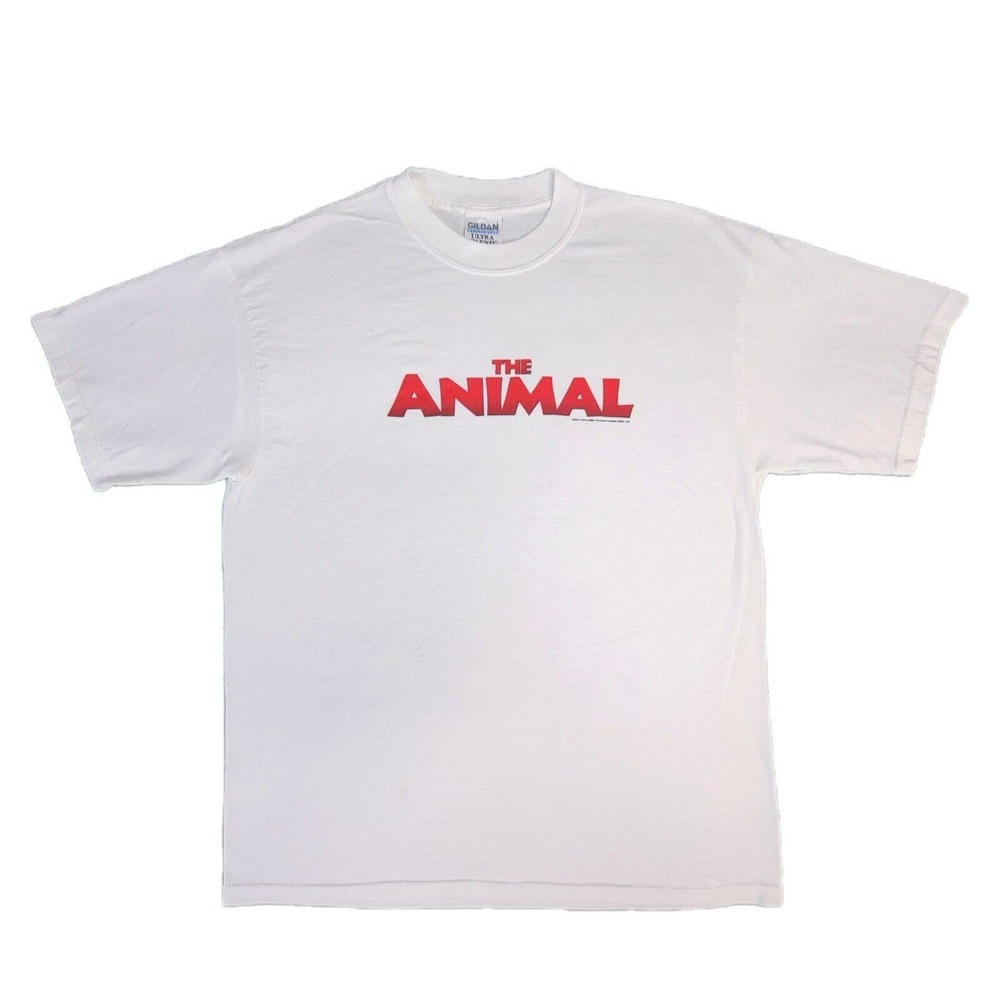 Vintage 2001 The Animal Movie Promo Shirt XL Y2K Happy Madison Rob Schneider